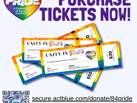 Get your "Unity in Pride" Tickets Here!