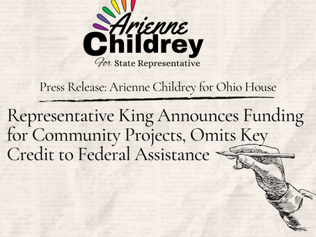 Representative King Announces Funding for Community Projects, Omits Key Credit to Federal Assistance