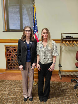 Arienne Childrey and Bobbie Arnold